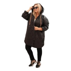 Sieviešu melna jaka Hope