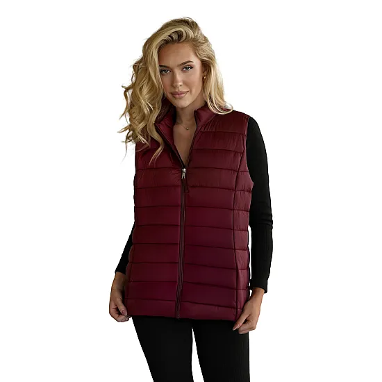 Sieviešu bordo krāsas veste Tory Sieviešu vestes