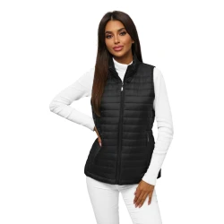 Sieviešu melna veste Nilla