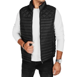 Vīriešu melna veste Geir