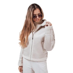 Sieviešu balta jaka Mira