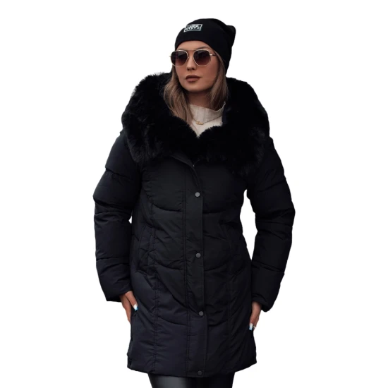 Sieviešu melna ziemas jaka Niki Sieviešu jakas