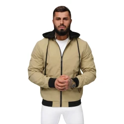 Vīriešu brūna jaka Sense