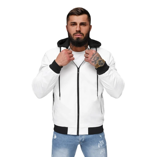 Vīriešu balta jaka Sense Vīriešu jakas un mēteļi