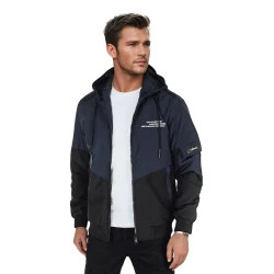 Vīriešu tumši zila jaka Mask