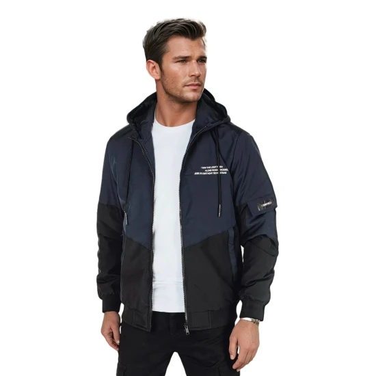 Vīriešu tumši zila jaka Mask Rudens/Pavasaris