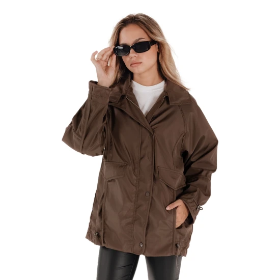 Sieviešu brūna jaka Orland Sieviešu jakas