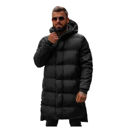 Izpārdošana Ziemas melna jaka Seter