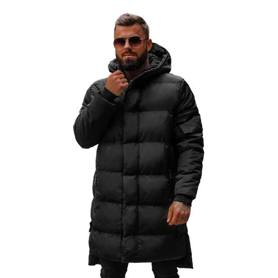 Izpārdošana Ziemas melna jaka Seter O/M799