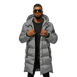 Ziemas pelēkā jaka Seter