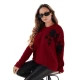 Sieviešu bordo džemperis Daga