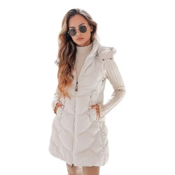 Sieviešu balta veste Giro