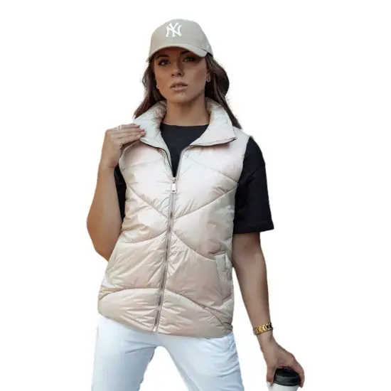 Sieviešu brūna spīdīga veste Bogo Sieviešu vestes