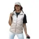 Sieviešu brūna spīdīga veste Bogo Sieviešu vestes