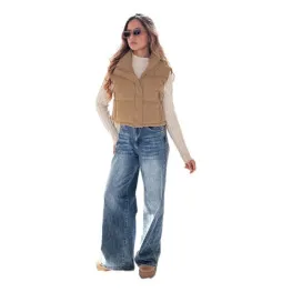 Sieviešu brūna veste Veta Sieviešu vestes