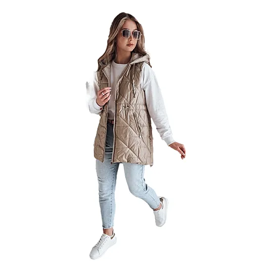 Sieviešu brūna veste Demak Sieviešu vestes