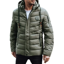 Vīriešu zaļa ziemas jaka Daley