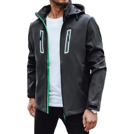 Vīriešu tumši pelēka jaka Marco Rudens/Pavasaris