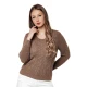 Sieviešu brūns kardigāns Nela