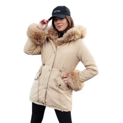 Sieviešu brūna jaka Gibon