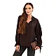 Women's dark brown blouse Milan Blouses