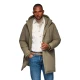 Vīriešu gara haki krāsas jaka Fend Vīriešu jakas un mēteļi