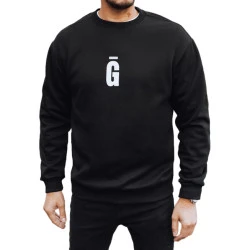 Vīriešu melns džemperis Gala