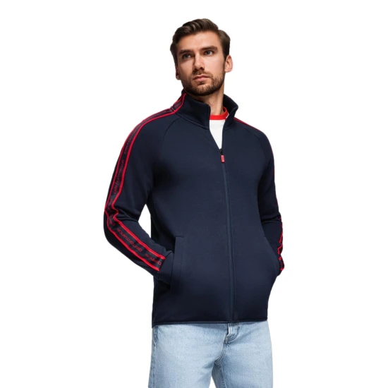 Vīriešu tumši zils džemperis Performance Džemperi bez kapuciņiem