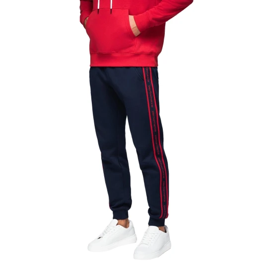 Vīriešu tumši zilas ikdienas bikses Performance Gadījuma bikses