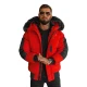 Vīriešu sarkana ziemas jaka Vitor O/M798Z