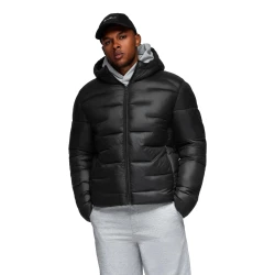 Vīriešu melna jaka Norbe.