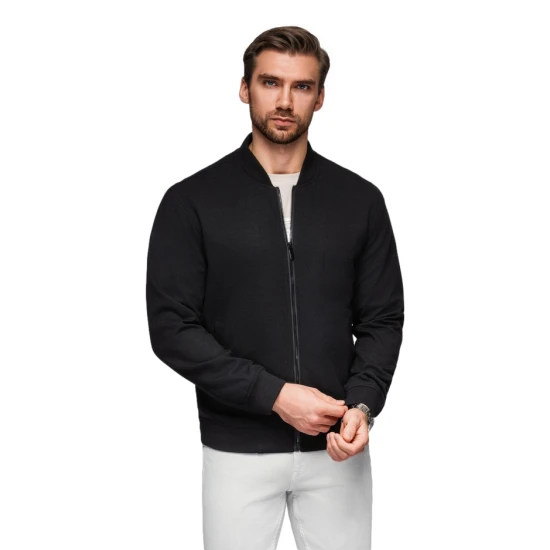 Vīriešu melna jaka Ornet Vīriešu jakas un mēteļi