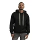 Vīriešu melns džemperis ar kapuci Race