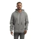 Vīriešu pelēks džemperis ar kapuci Race
