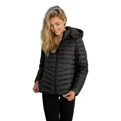 Sieviešu melnā jaka Kaja