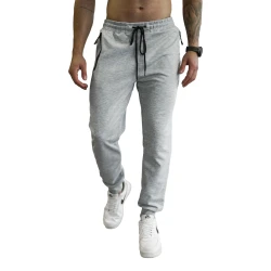 Vīriešu gaiši pelēkas bikses Run