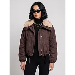 Women's Dark Brown Water Jacket