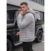 Vīriešu gaiši pelēka jaka „Astor“