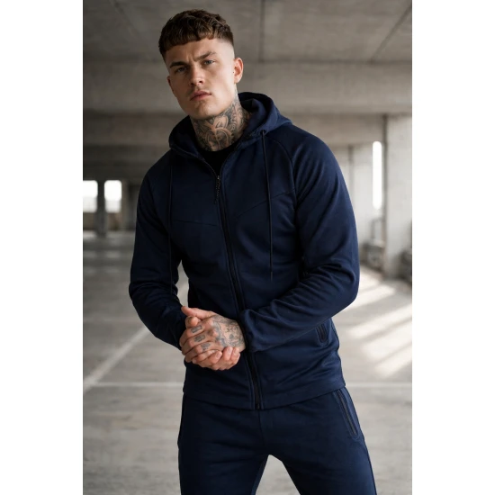 Vīriešu tumši zils uzvalks Gibon Sporta tērpi