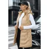 Sieviešu brūna izšūta veste Foxy Sieviešu vestes