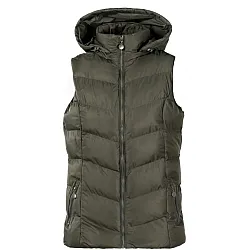Sieviešu tumši zaļā veste Core