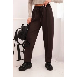 Sieviešu brūnas bikses Ador