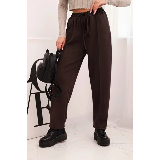 Sieviešu brūnas bikses Ador