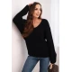 Sieviešu melns kardigāns Elin