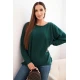Sieviešu tumši zaļš džemperis Star