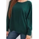Sieviešu tumši zaļš džemperis Star
