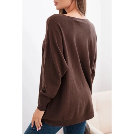 Sieviešu brūns džemperis Star