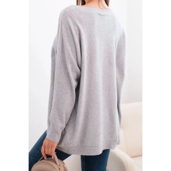 Sieviešu pelēks džemperis Star
