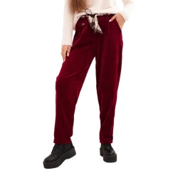 Sieviešu bordo krāsas bikses Rica