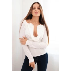 Sieviešu balta blūze 